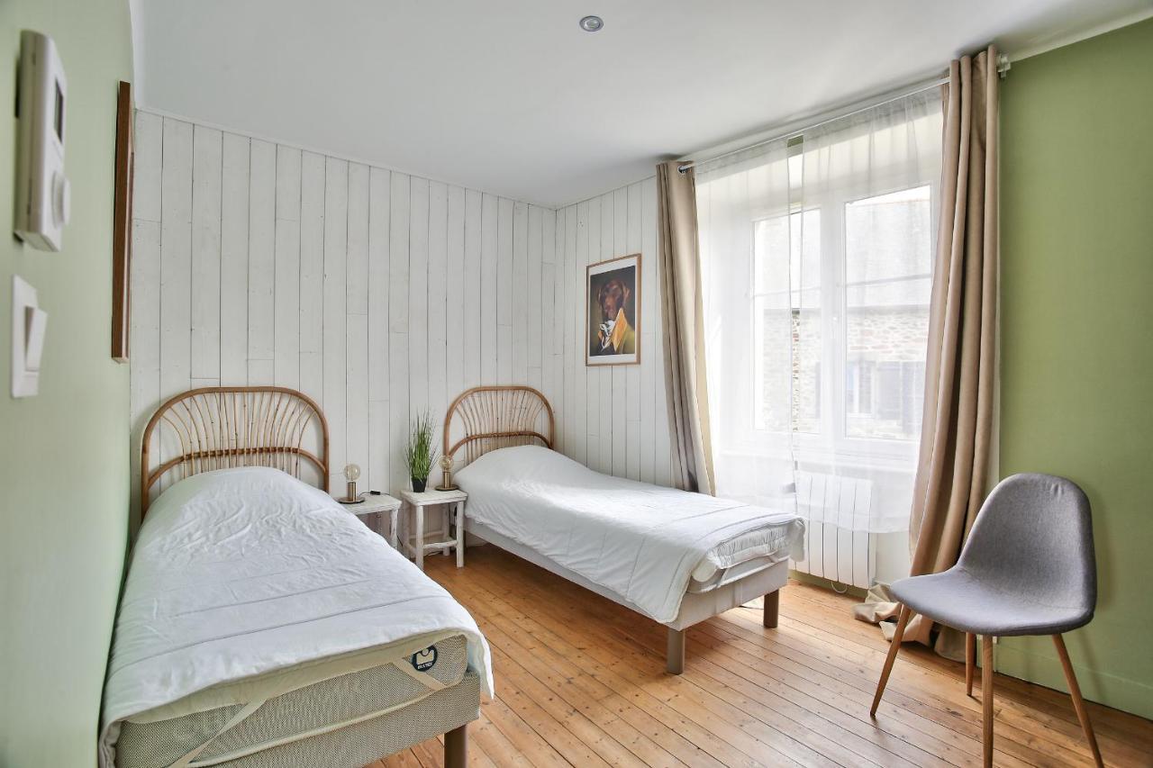 600M Plage Saint-Suliac- Maison Bretonne Pour 4 Ngoại thất bức ảnh